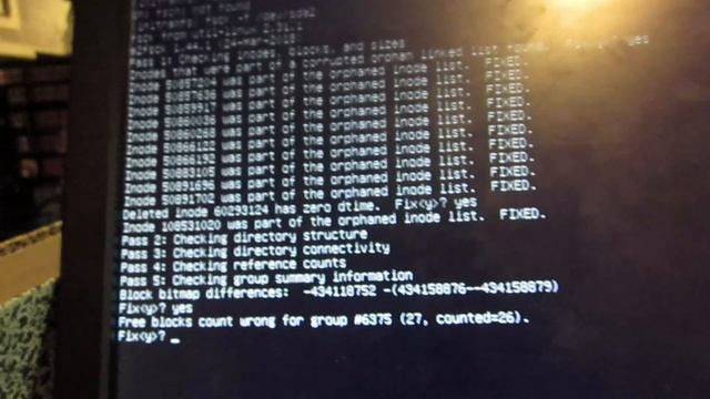 Linux - Fsck to Repair Filesystem смотреть онлайн