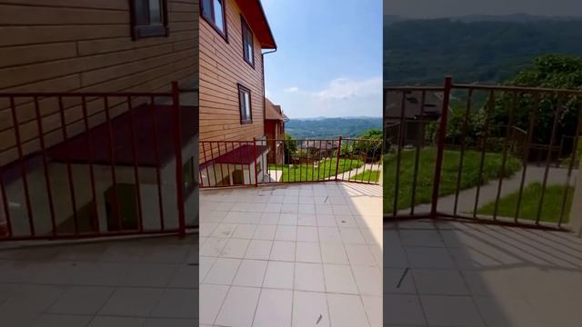 Продаётся дом из бруса в Сочи. 263м2. 4,5 сотки земли🔥 Вид на море! смотреть онлайн
