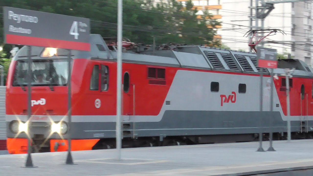 ЭП2к- 407 поездом №132Г Ижевск — Санкт Петербург смотреть онлайн