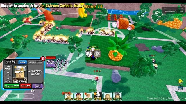 3rd Prestige (Power) - Heaven Ascension Jotaro (WAVE 80+) | All Star Tower Defense ROBLOX смотреть онлайн