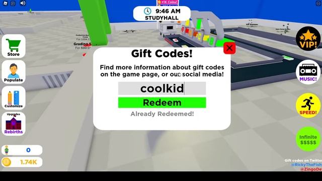 *New Secret Codes* School Tycoon ? Codes|School Tycoon ? (Roblox) смотреть онлайн