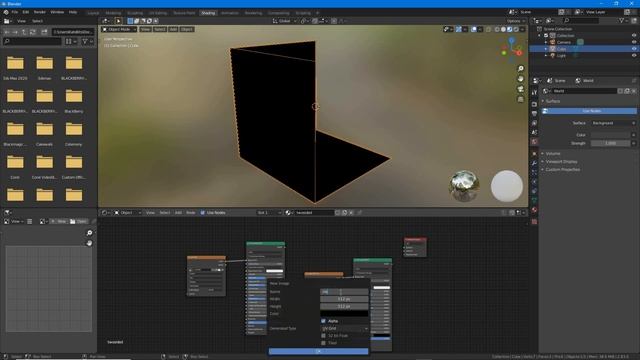 Double-Sided Materials in Blender смотреть онлайн
