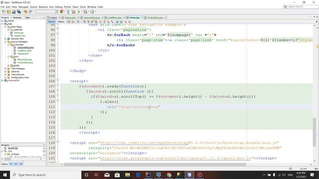 JavaWeb(Jsp+Servlet+Bootstrap+JQuery): Web thương mại (Part4) - Paging - Lazy Loading - Load More смотреть онлайн