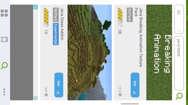 How to download Minecraft java hand in Minecraft MCPE ? смотреть онлайн