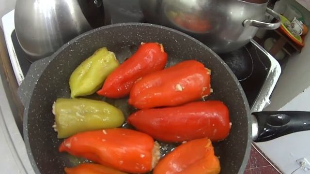 Фаршированный перец(из чехлав на зиму)! Stuffed peppers(cover in winter)! смотреть онлайн