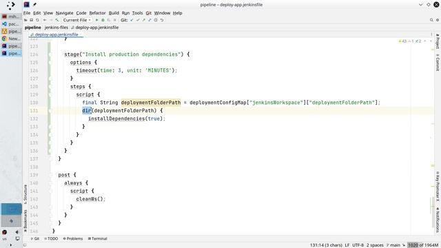 Create Jenkins pipeline, part 19 | Install production dependencies | tutorial смотреть онлайн