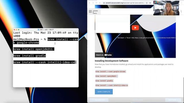 Installing Java Development Software Using Terminal and Homebrew (Mac) смотреть онлайн