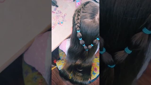 ❤️В профиле много идей простых и сложных ? #ямама #дваждымама #мамадочки #косы #косички #прически смотреть онлайн
