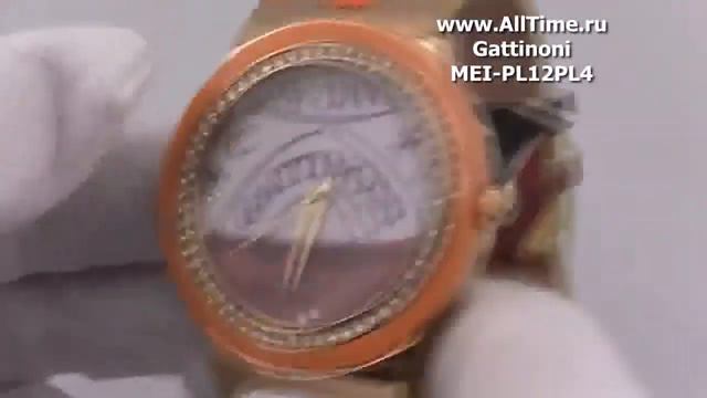 Обзор. Женские наручные часы Gattinoni MEI-PL12PL4 смотреть онлайн