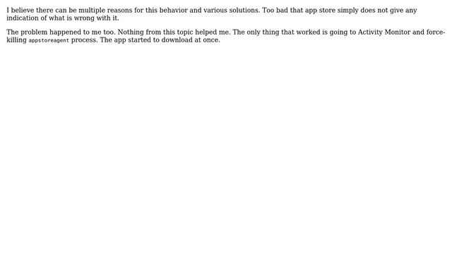 Apple: Mac App Store: Downloads Just Don't Start (Mojave) (4 Solutions!!)
