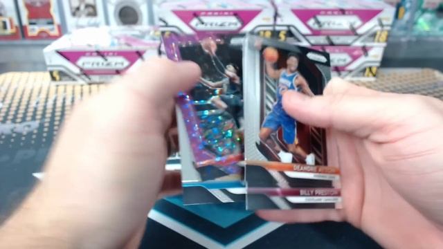 2018-19 Panini Prizm Fast Break Basketball 10 Box Half Case Break #1 смотреть онлайн