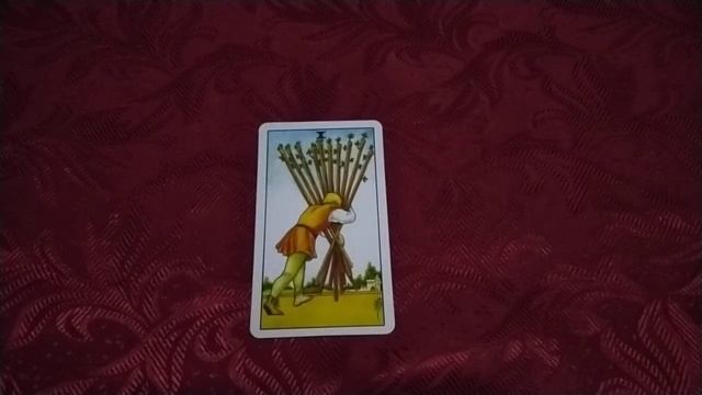 Десятка Жезлов: значение и сочетание с другими картами. смотреть онлайн