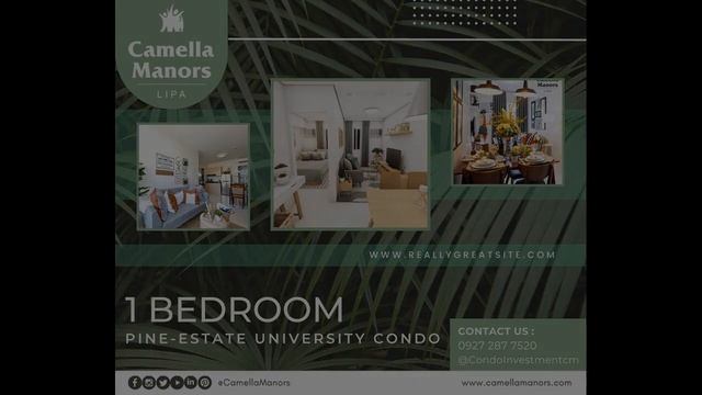 Php 20k Reservation Fee only! 1 Bedroom Unit at Camella Manors Lipa Ba смотреть онлайн