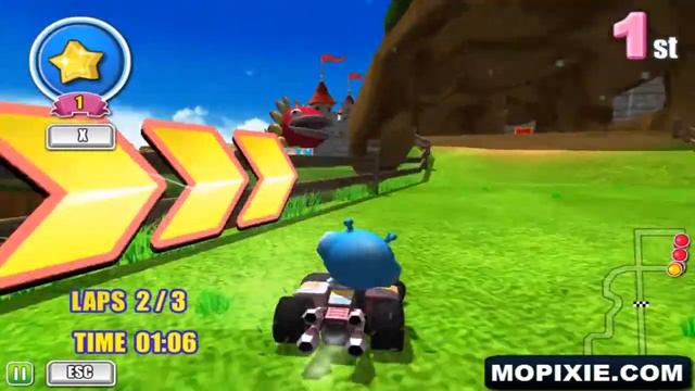 Online Unity3D Racing Games Bomb It Kart Racer смотреть онлайн