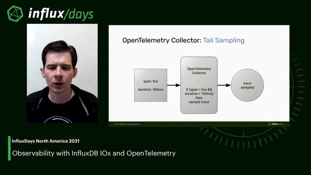 Jacob Marble [InfluxData] | Observability with InfluxDB IOx and OpenTelemetry | InfluxDays NA 2021 смотреть онлайн