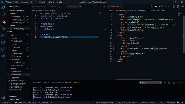 #11 Fin - Curso de PUG 2019 - Mixins смотреть онлайн