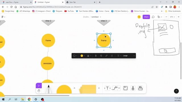 UI UX in tamil | figma basics in tamil | sketching process 2 смотреть онлайн