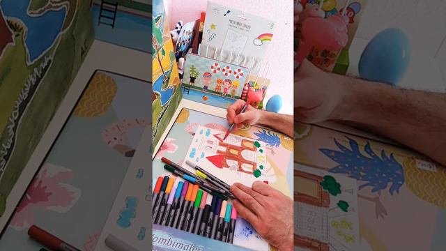 #3D KARDS For Childrens #3Д картинки для детей Замак