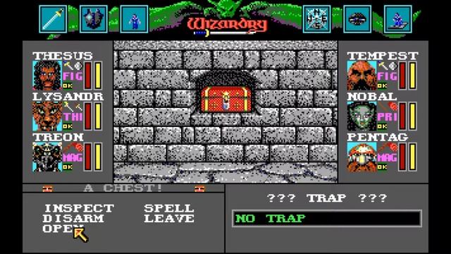Wizardry 6 - Bane of the Cosmic Forge (1990) PC 1st-person Fantasy RPG смотреть онлайн