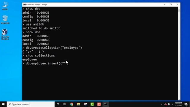 How to create a Collection in MongoDB | MongoDB Tutorial for Beginners смотреть онлайн