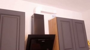 Установка вытяжки на кухне 2 этапа