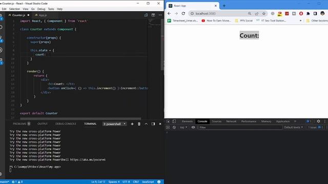 ReactJS Tutorial | setState | Part 11 смотреть онлайн