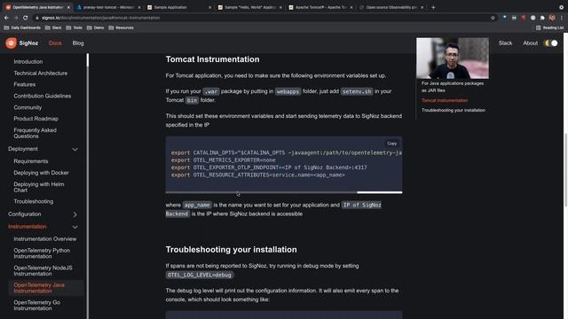 Monitor your Tomcat Java Application in 20 mins with OpenTelemetry & SigNoz смотреть онлайн