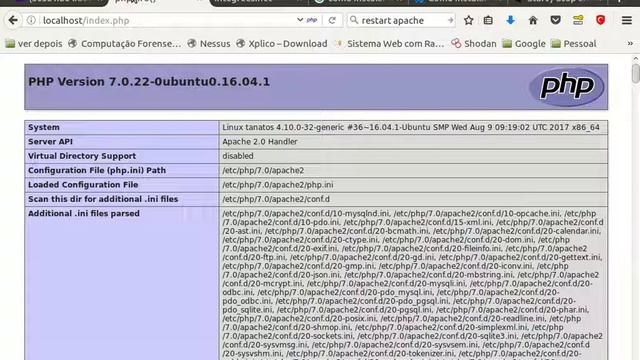aula dia 29 08 2017 servidor php apache mysql смотреть онлайн
