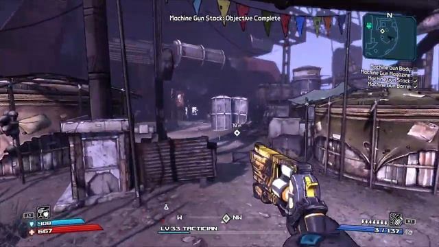 Borderlands GOTY "Scavenger Machine Gun" Guide (The Salt Flats) смотреть онлайн