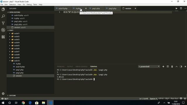 Aula 10 - Curso de PHP 7 - unserialize mais seguro смотреть онлайн