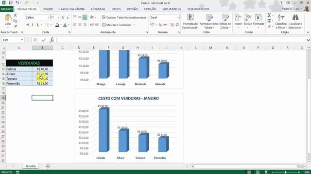 Criar gráficos no excel em poucos segundos e formatar смотреть онлайн