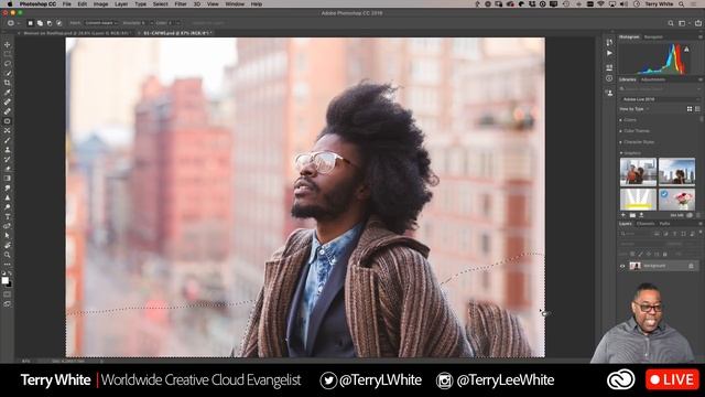 How to Remove Difficult Distracting Objects in Photoshop смотреть онлайн
