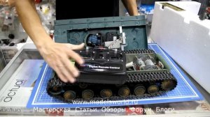 Обзор модели радиоуправляемый танка Taigen Russia KV-1 HC 2.4GHz 116 (TG3878-1HC)