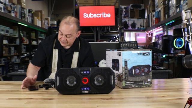Drop in The POOL - Altec Lansing Xpedition 4 Bluetooth Portable Party Speaker - Move over JBL смотреть онлайн