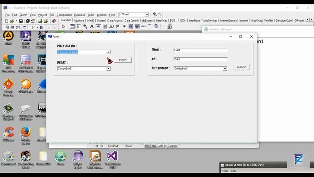 Tutorial C++ - 4. ComboBox C++ Builder смотреть онлайн