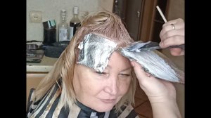 Быстрая,Востребованная одна из техник окрашивания волос Штопка Вуаль