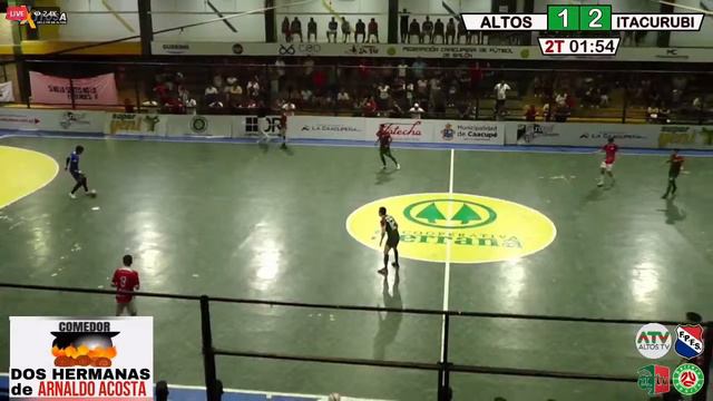 Altos vs Itacurubí - Eliminatorias 2024 смотреть онлайн