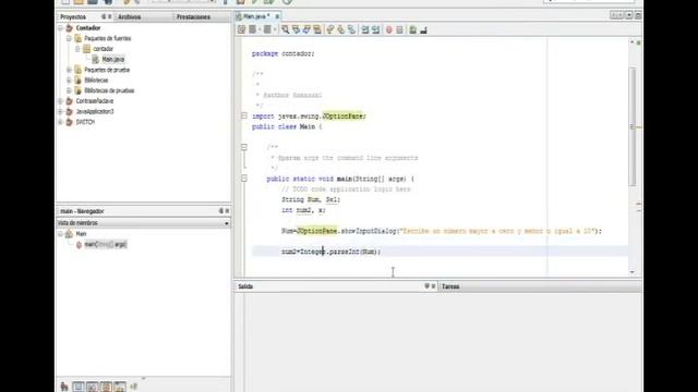 Tutorial para utilizar los ciclos DO WHILE y FOR en Java смотреть онлайн