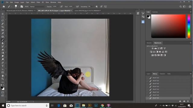 Photoshop Tutorial: Adding Angel Wings смотреть онлайн