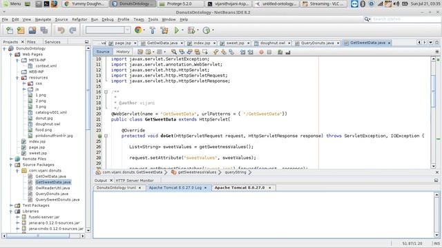 OWL Ontology - SPARQL - Java Web Project смотреть онлайн
