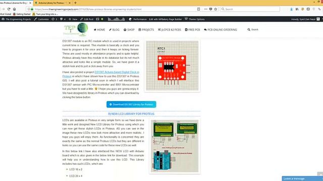 New Proteus Libraries for Engineering Students смотреть онлайн
