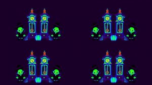 HICKORY DICKORY DOCK ALL MIRROR EFFECTS  || DINOSAUR VS PUMPKIN VS ELEPHANT (VISUAL EFFECTS)
