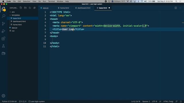 Build a User Login System with Flask and MongoDB - Part 1 смотреть онлайн
