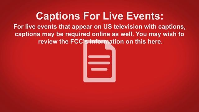 YouTube Live Streaming Caption Requirements смотреть онлайн