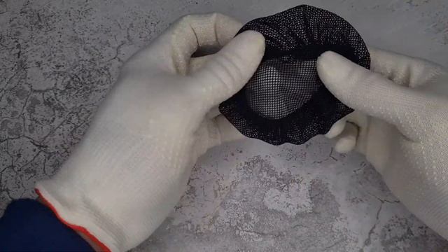 Сеточка для волос на пучок . Цвет черный. смотреть онлайн