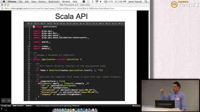 Play 2.0, with Peter Hausel of Typesafe смотреть онлайн