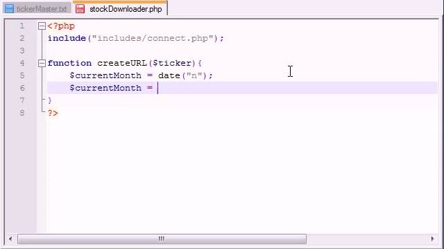 PHP Stock Market Analyzer 5 Creating a Custom URL YouTube смотреть онлайн
