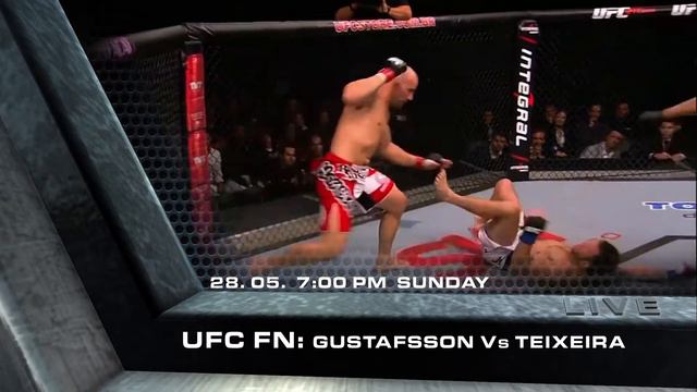 UFC FN 109: Gustafsson vs. Teixeira смотреть онлайн