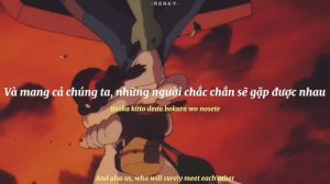 Castle In The Sky - Kimi wo Nosete by Azumi Inoue - [ Lyrics Vietsub/ Romaji/ English ]