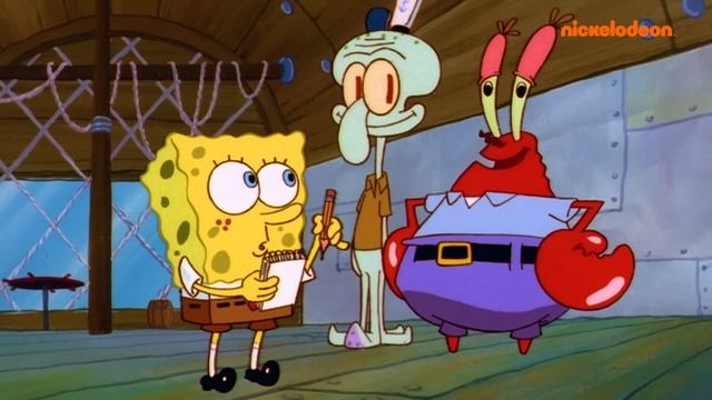 SpongeBob | SpongeBob cucina Krabby Patty per 1 ORA! | Nickelodeon Italia смотреть онлайн